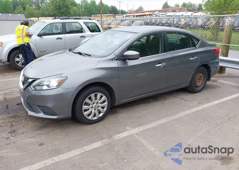 2016 Nissan Sentra S from USA, damaged, VIN 3N1AB7AP5GY254194
